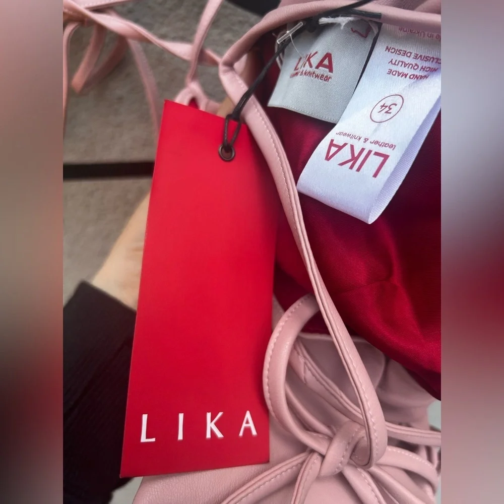 Lika Pink bow top New with Tags! - Picture 7 of 9